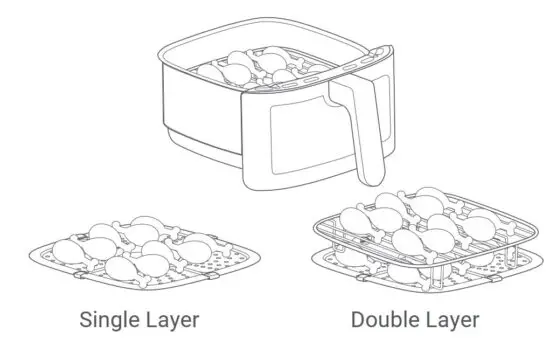 FIG 8 Starting a cooking program