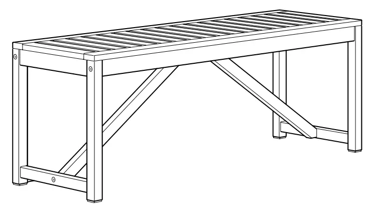 IKEA NAMMARO Outdoor Bench -