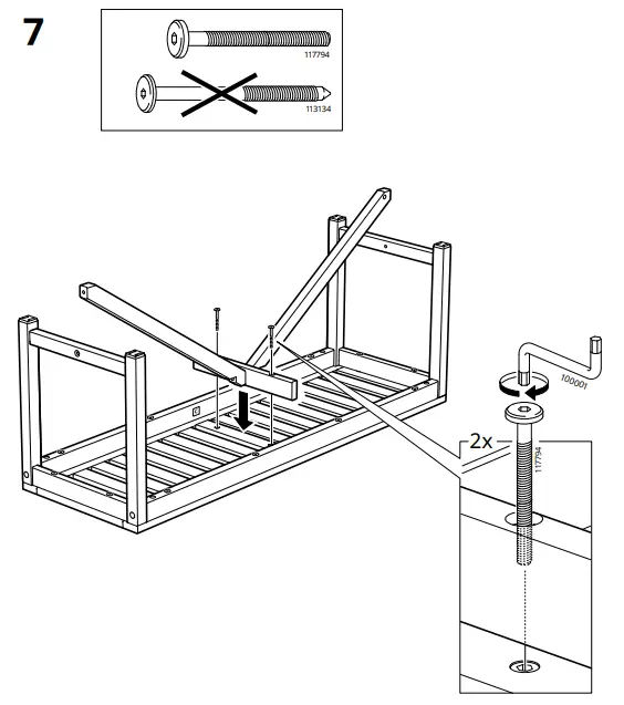 IKEA NAMMARO Outdoor Bench - Fig6