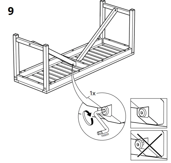 IKEA NAMMARO Outdoor Bench - Fig8
