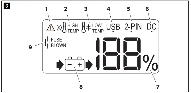 DOMETIC PLB40 Portable Lithium Iron Phosphate Battery Pack - Fig 2