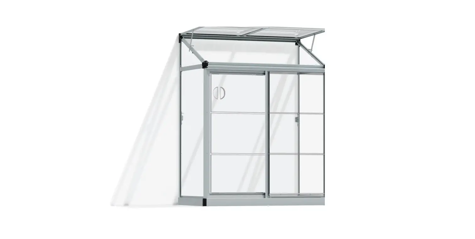 Canopia Lean To 4x2 / 0.6x1.3 Greenhouse Kit Instruction Manual