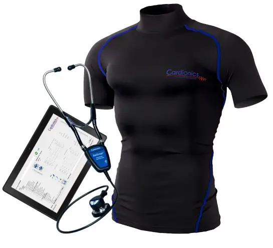 Cardionics Bionic Hybrid Simulator Wearable Auscultation Trainer - fig