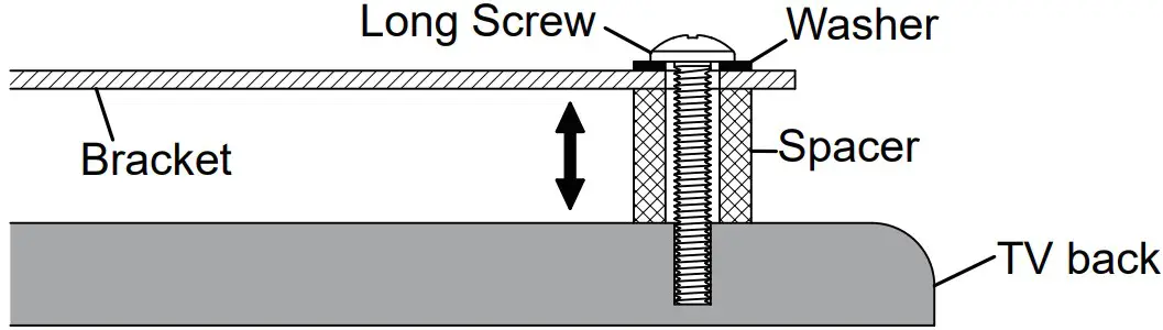 Attach the TV Brackets