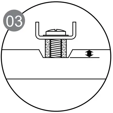Attach the TV Brackets