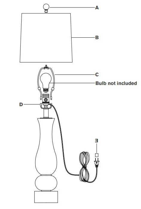 VISUAL COMFORT CHA8646 Contemporary Balustrade Table Lamp - overview 2