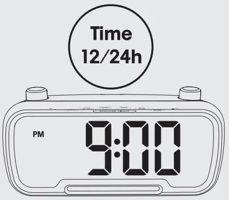 Change 12/24 Hour Time Display Format