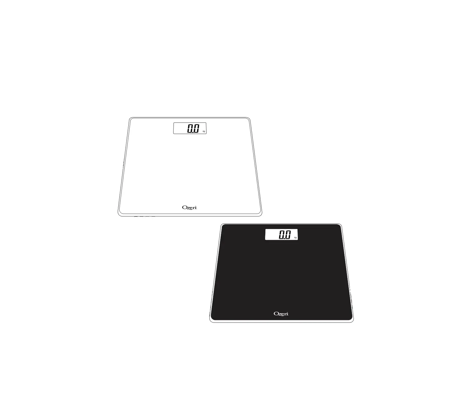 Ozeri Zb18 Digital Bathroom Scale User Manual
