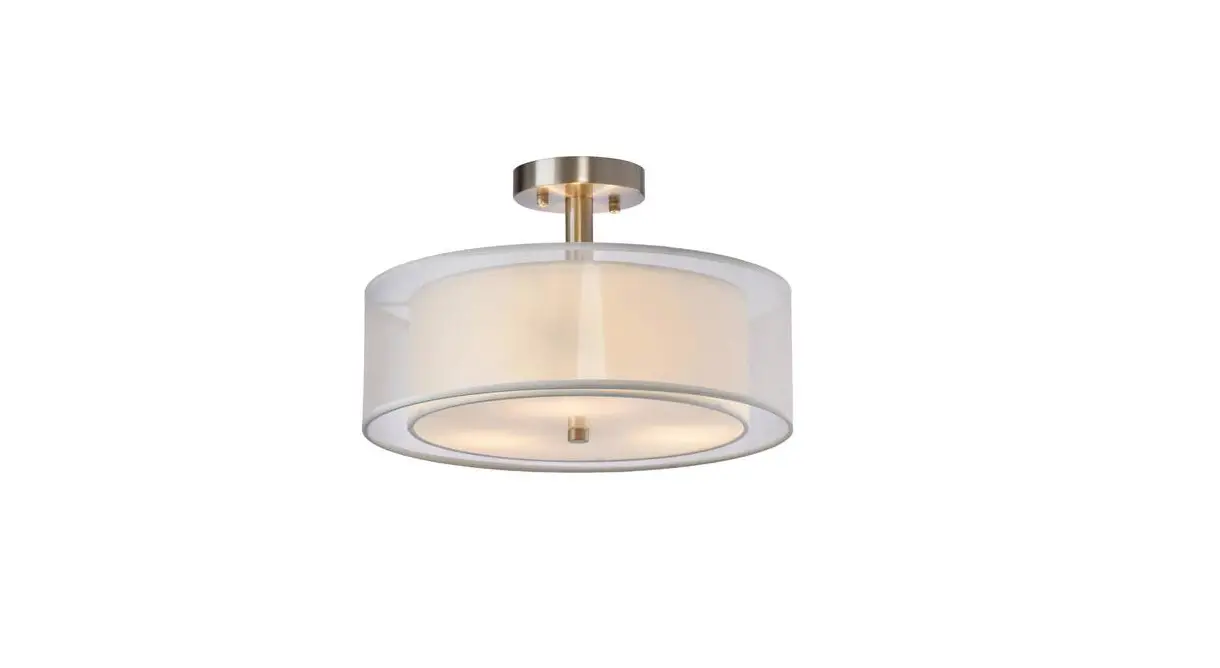 Lazzur L-c3321 Semi Flush Mount Ceiling Light Instruction Manual Lazzur L-c3321 Semi Flush Mount Ceiling Light Instruction Manual