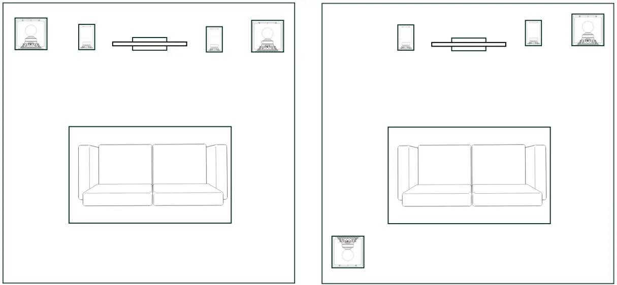 ELAC PS500 Premium Series Subwoofer - Dual Placement