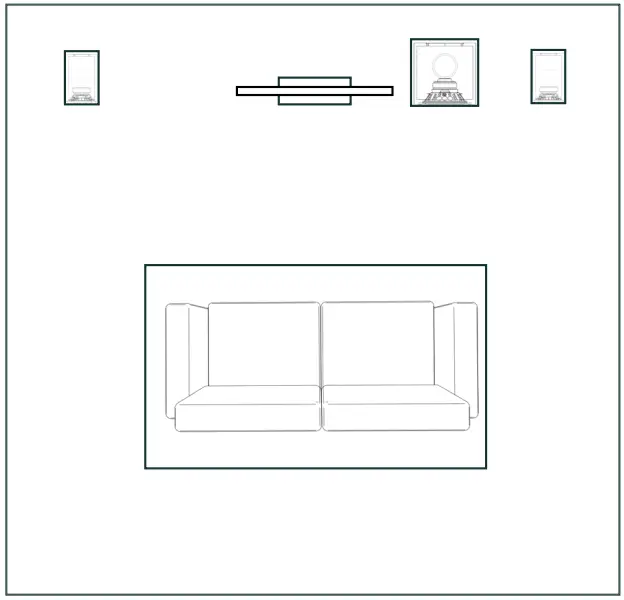 ELAC PS500 Premium Series Subwoofer - Front Placement