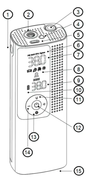 accesstyle AP 20B DF Automobile Compressor - layout