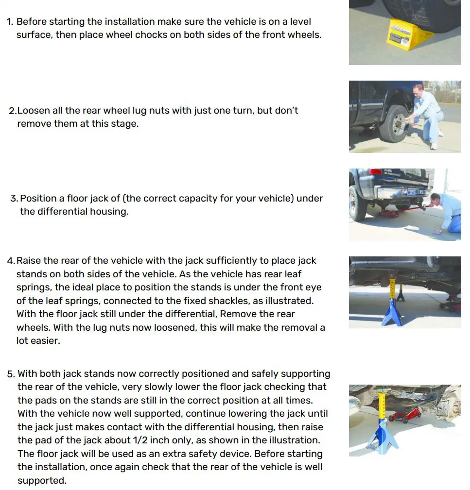 RAS GMC 1500 Sierra Denali 2019-2022 HD Heavy Duty Spring Kit Instruction Manual - Universal RAS Install