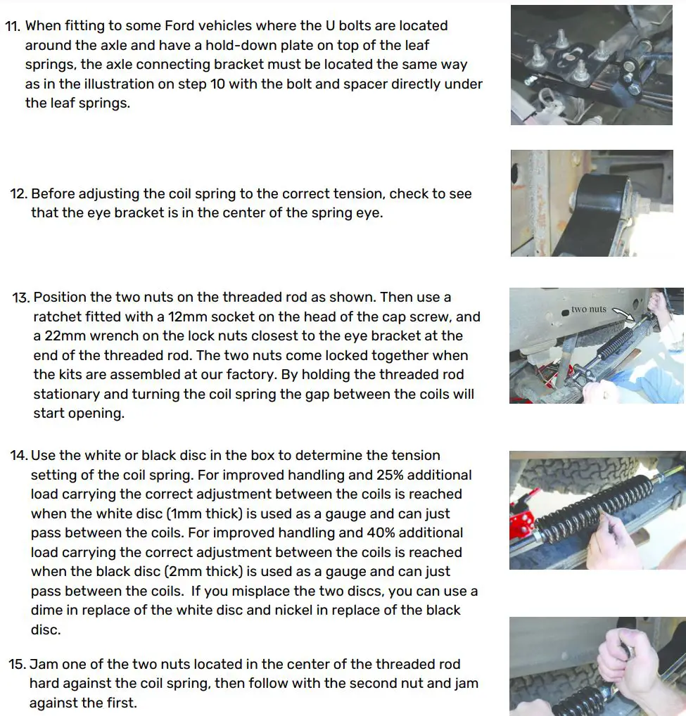 RAS GMC 1500 Sierra Denali 2019-2022 HD Heavy Duty Spring Kit Instruction Manual - Universal RAS Install