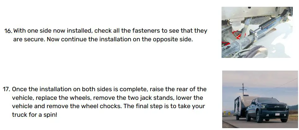 RAS GMC 1500 Sierra Denali 2019-2022 HD Heavy Duty Spring Kit Instruction Manual - Universal RAS Install