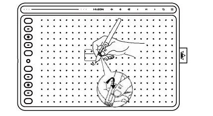 HUION HS611 Digital Graphics Drawing Tablet User Manualfig-10