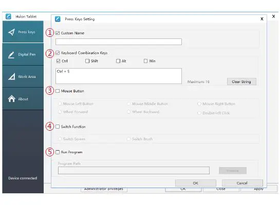 HUION HS611 Digital Graphics Drawing Tablet User Manualfig-20