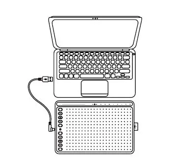 HUION HS611 Digital Graphics Drawing Tablet User Manualfig-3