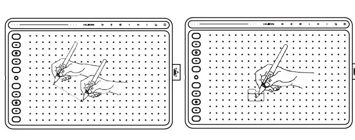 HUION HS611 Digital Graphics Drawing Tablet User Manualfig-7