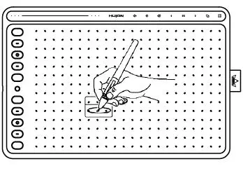 HUION HS611 Digital Graphics Drawing Tablet User Manualfig-8