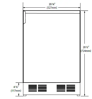 U-LINE-MRI121-Marine-Series-21-Inch-Refrigerator-with-Ice-FIG-3
