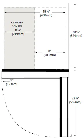 U-LINE-MRI121-Marine-Series-21-Inch-Refrigerator-with-Ice-FIG-4