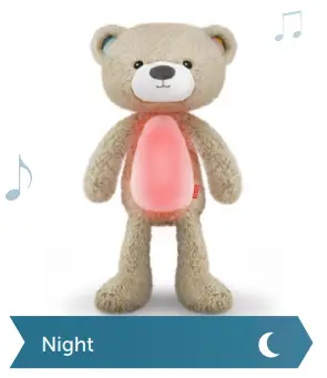 ZAZU Sleeptrainer Brody the Bear - Figure 1