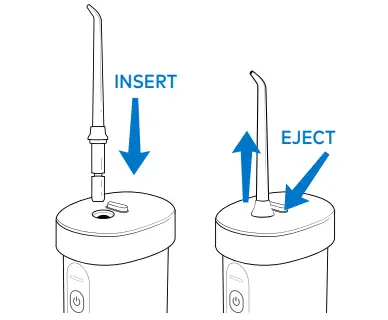 Waterpik WF-17CD010-1 Cordless Slide Professional Water Flosser - EJECT