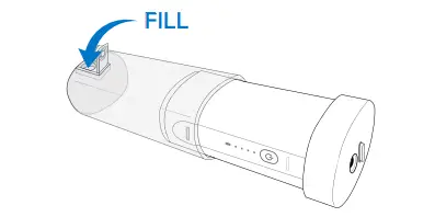 Waterpik WF-17CD010-1 Cordless Slide Professional Water Flosser - FILL