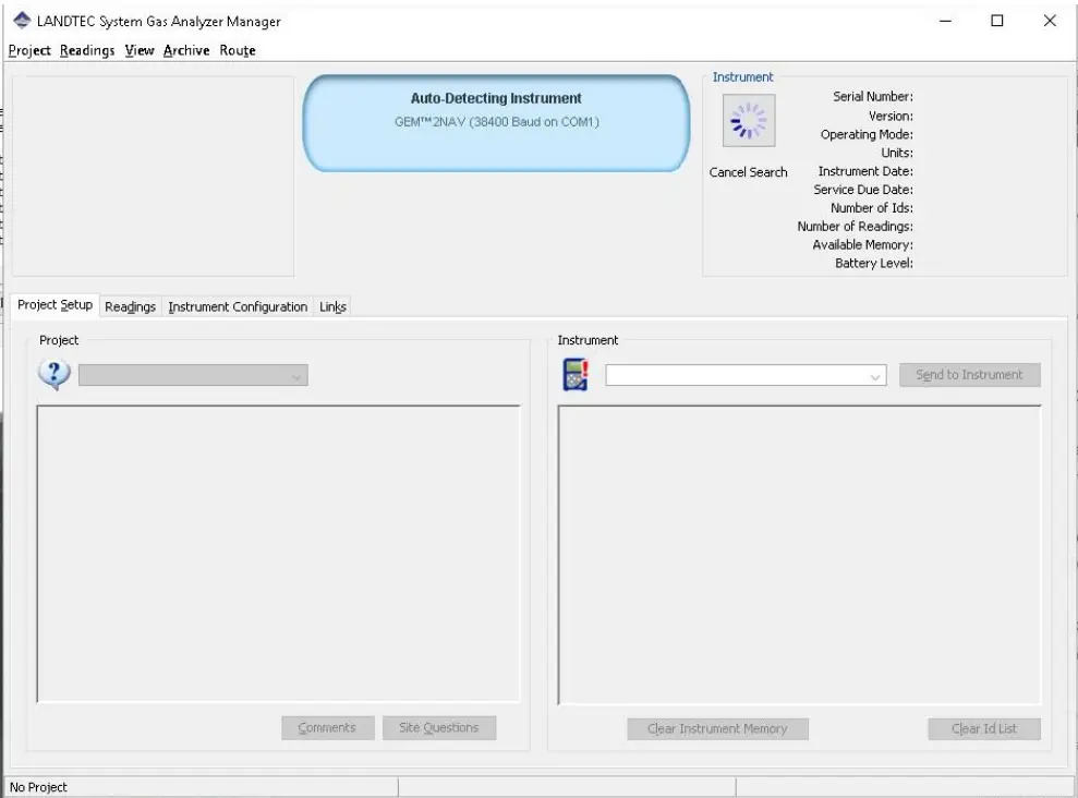 Problems common to both the GEM5000 and GEM2xxx series of
instruments