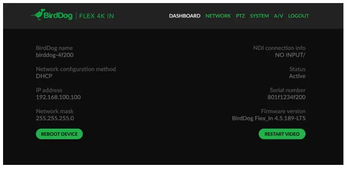BirdDog Flex 4K In and Backpack Converter Mini HDMI to NDI Encoder Decoder - Mini 4BirdDog Flex 4K In and Backpack Converter Mini HDMI to NDI Encoder Decoder - Mini 4
