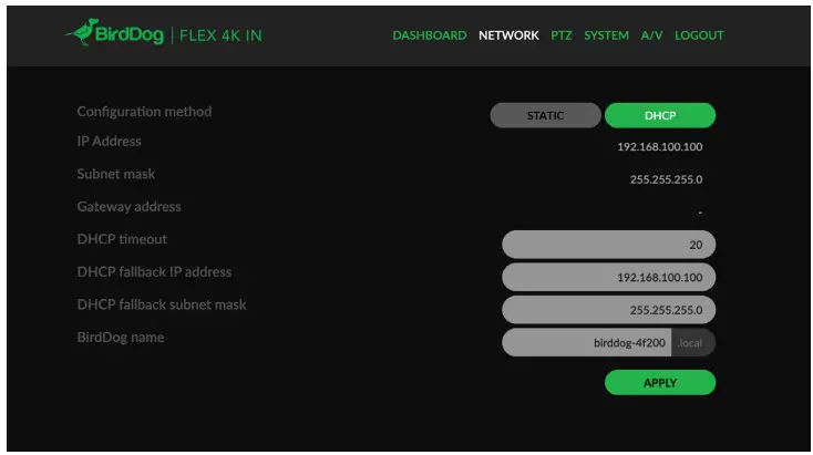 BirdDog Flex 4K In and Backpack Converter Mini HDMI to NDI Encoder Decoder - Mini 5