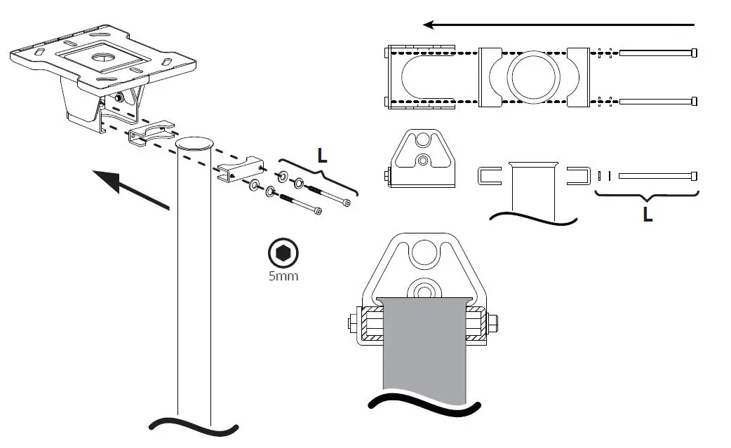 kanto-CM600SG-Stainless-Steel-Outdoor-TV-Ceiling-Mount-fig-13