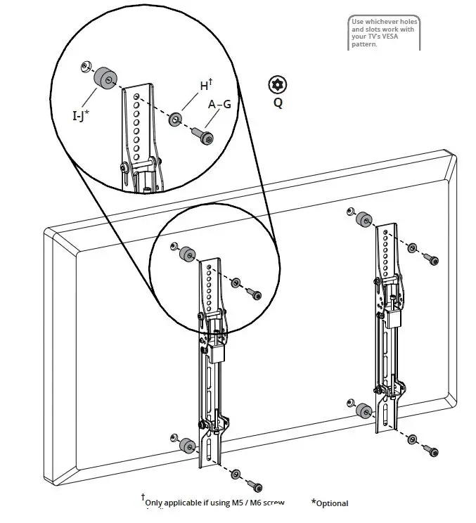 kanto-CM600SG-Stainless-Steel-Outdoor-TV-Ceiling-Mount-fig-6