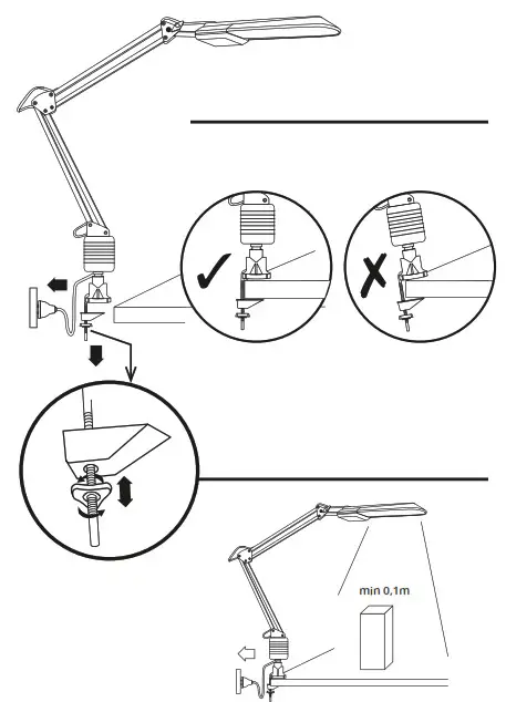 Kanlux HERON II LED Wall Lamps - Fig2