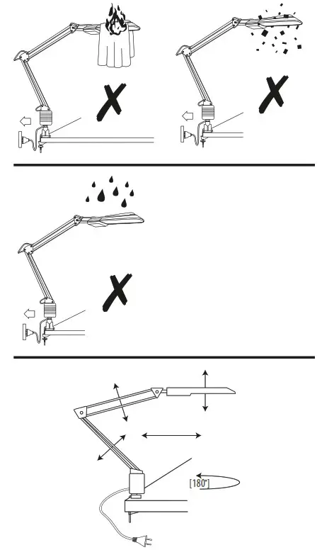 Kanlux HERON II LED Wall Lamps - Fig3
