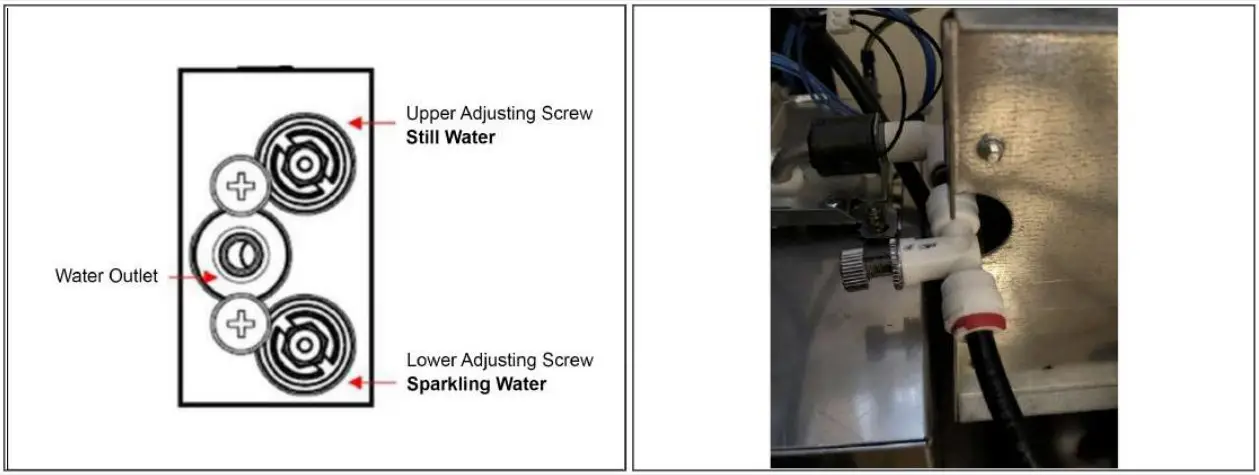 VIVREAU Extra ITap Still and Sparkling Water Tap - diagram