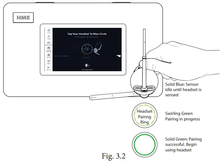 HME Electronics NEXEO HDX Crew Communication Platform - Pairing