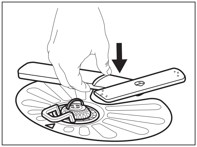 Cleaning the lower sprayarm