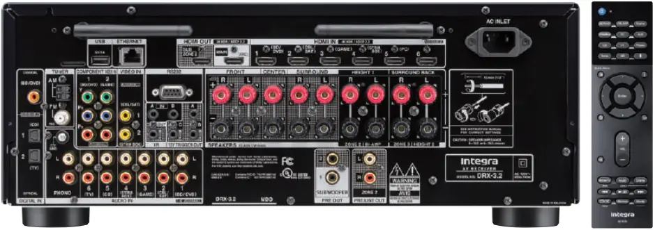 Integra DRX-3.2 9.2-Channel Network AV Receiver A1