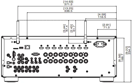 Integra DRX-3.2 9.2-Channel Network AV Receiver A2