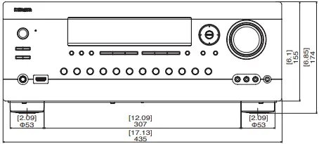 Integra DRX-3.2 9.2-Channel Network AV Receiver A3