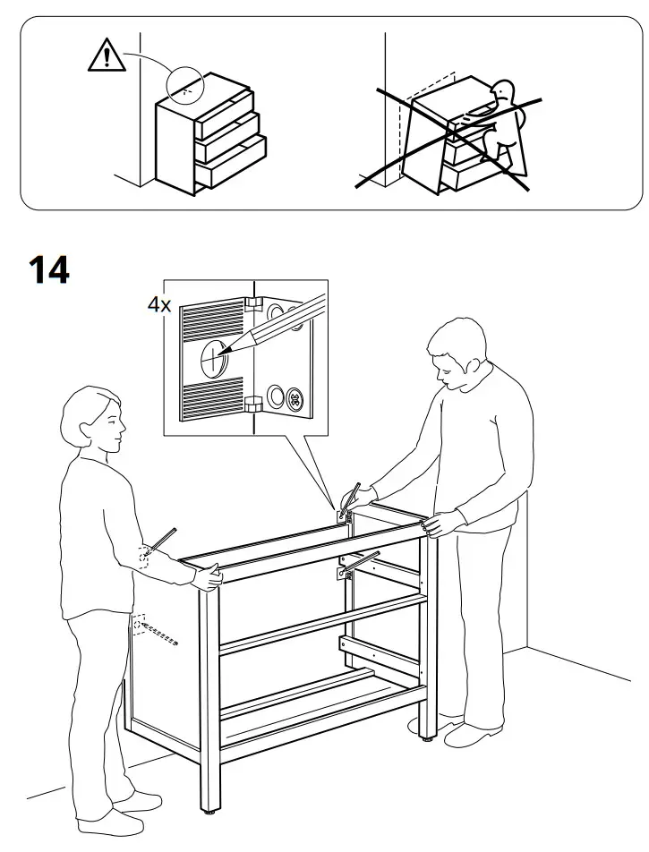 IKEA HEMNES Bathroom Vanity Cabinet - fIG10