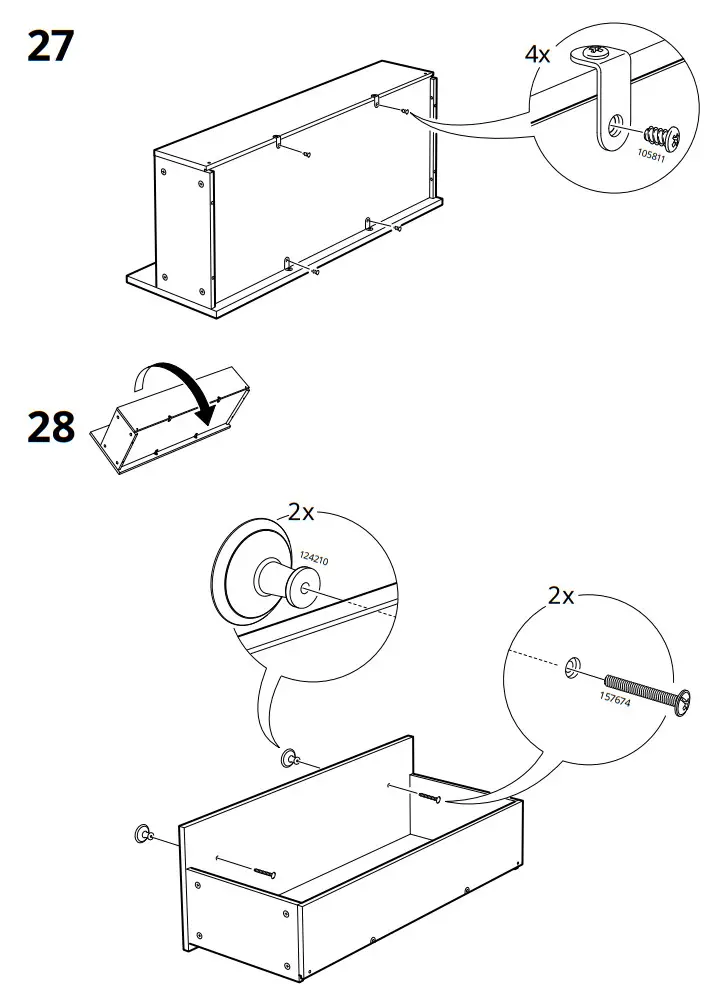 IKEA HEMNES Bathroom Vanity Cabinet - fIG19