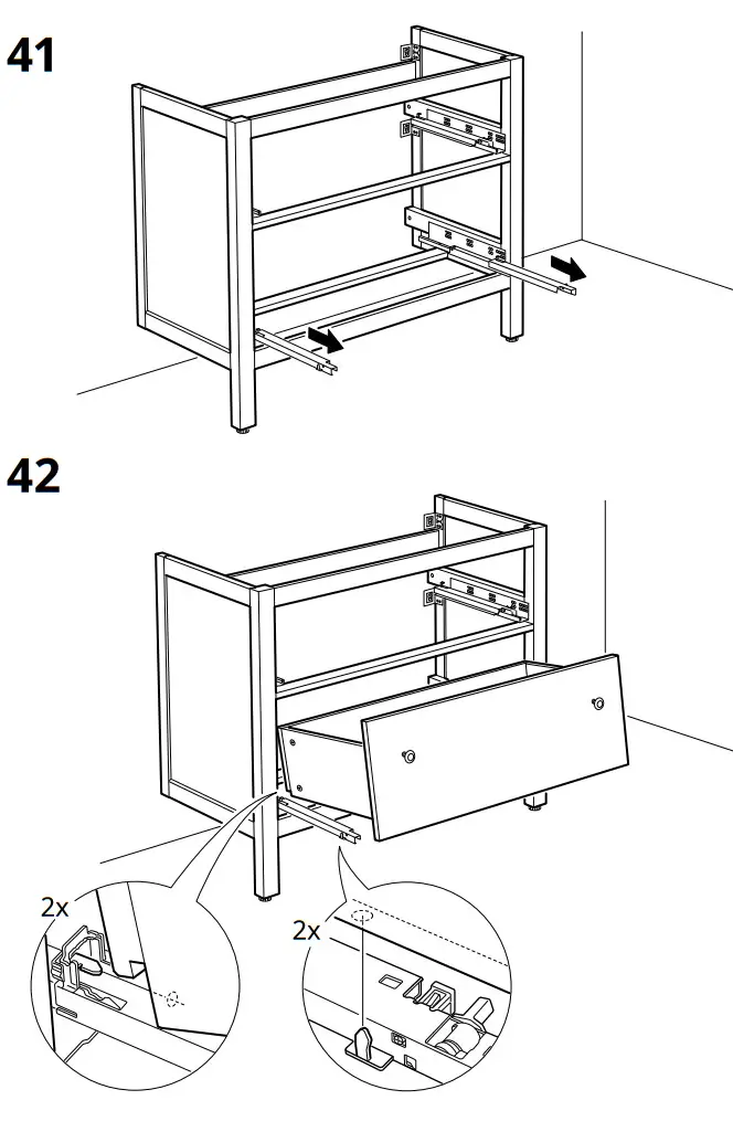 IKEA HEMNES Bathroom Vanity Cabinet - fIG25