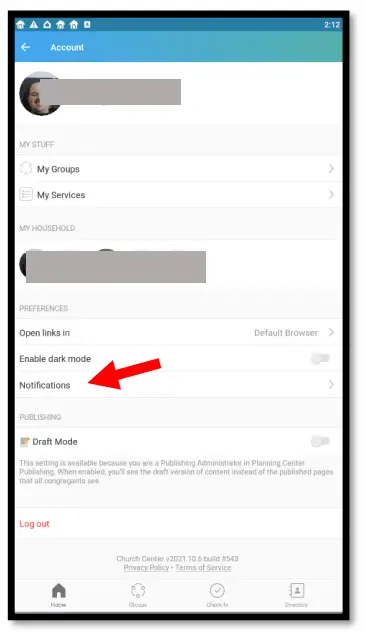 Adjust Notifications