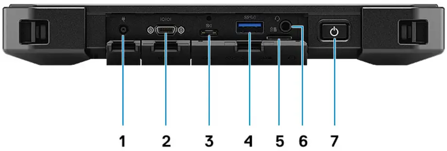 DELL Latitude 7220 Rugged Extreme Tablet - Right view