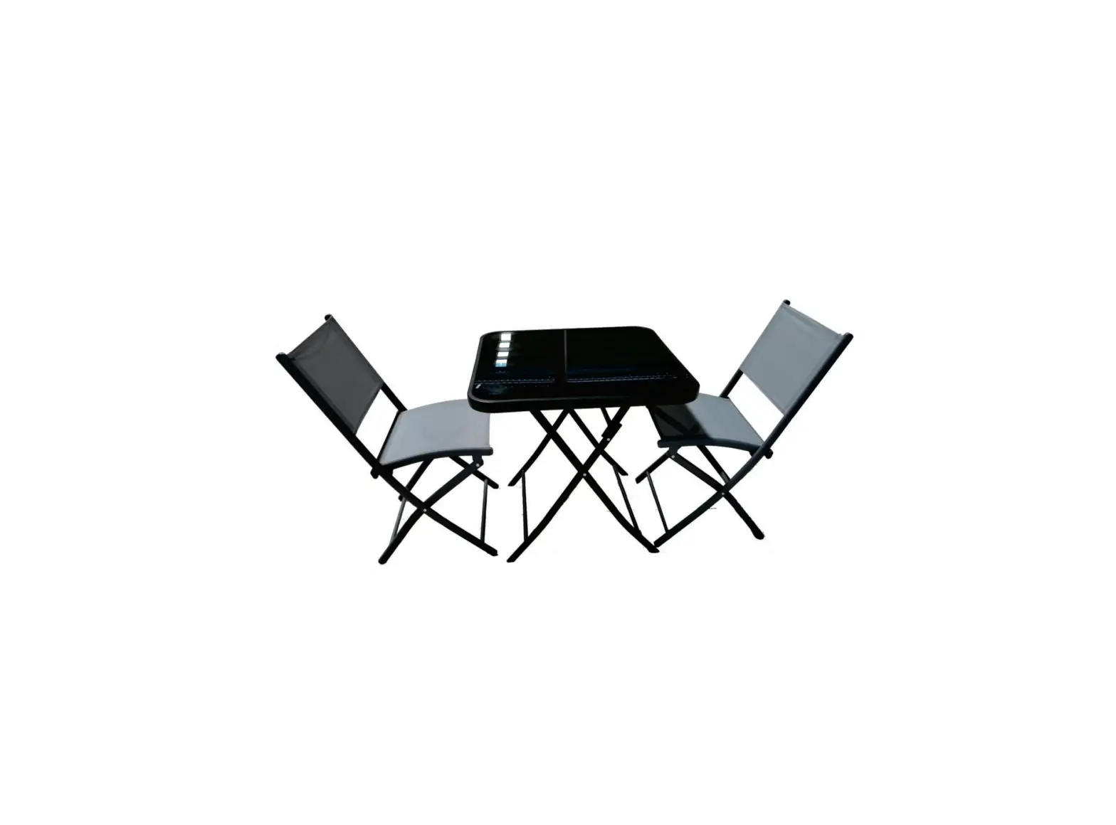 Outsunny 84b-698 Outdoor Folding Dining Set With Glass Table Instruction Manual