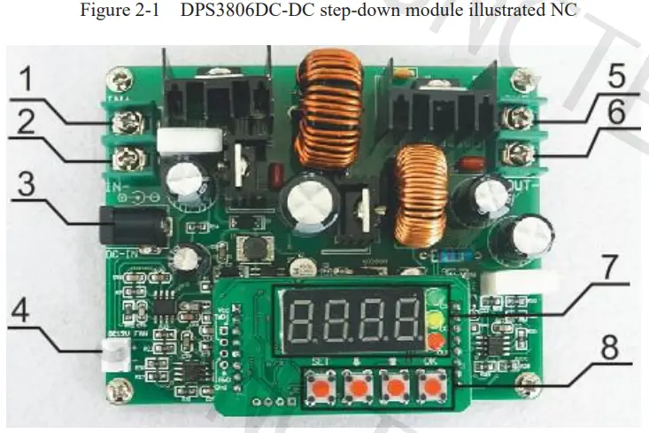 Juntek DPS3806DC DC NC BOOSTBuck Module - description