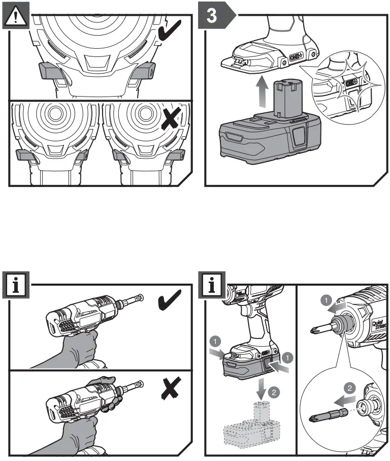 RYOBI R18QS Cordless QuietStrike Impact Driver - Fig 2